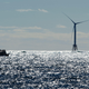 A turbine at the *sigh* only operational offshore wind farm in the U.S.